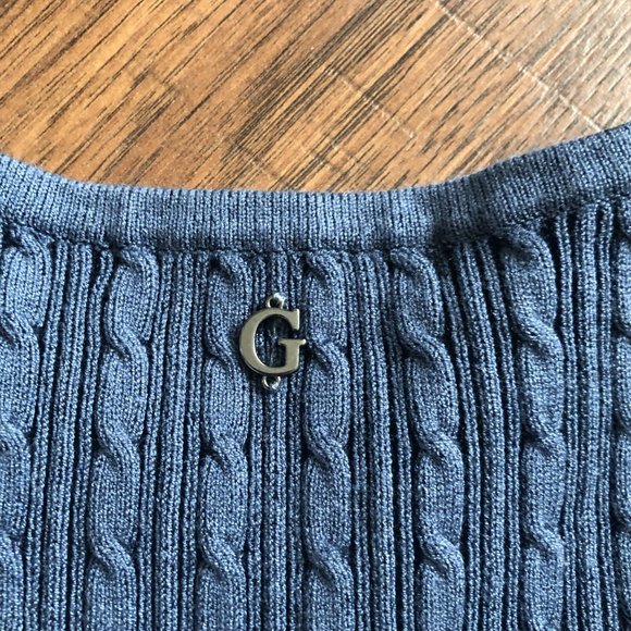 Blue Guess bodycon sweater dress - Picture 5 of 8